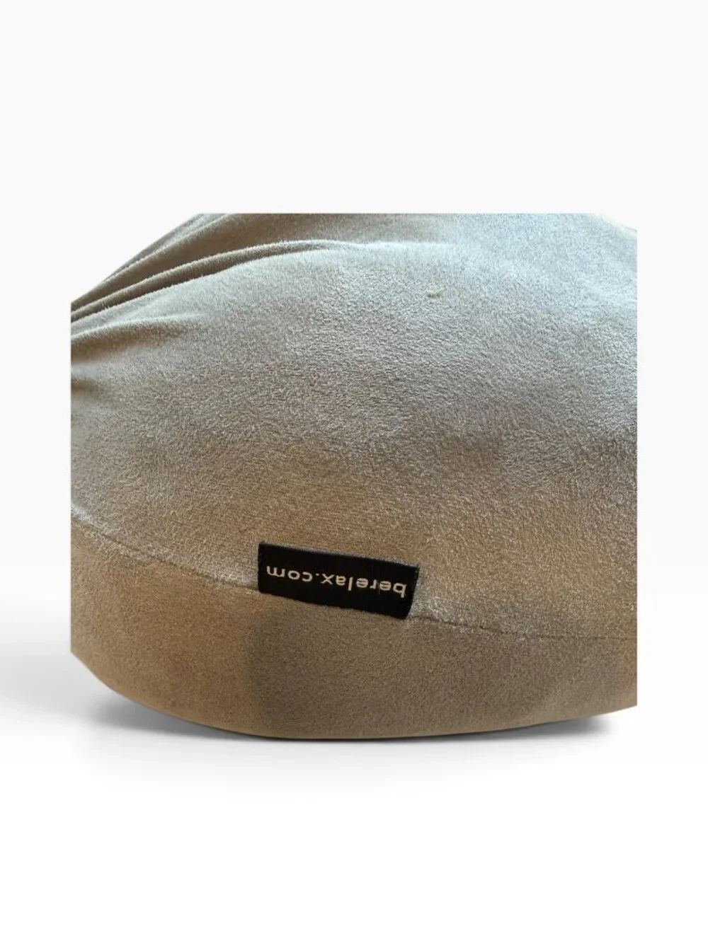 Be Relax Original Wellness Memory Foam Travel Neck Pillow Gray